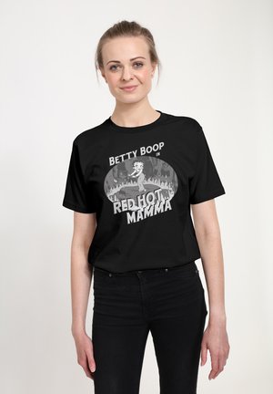 BETTY BOOP IN  HOT MAMMA - T-shirt z nadrukiem