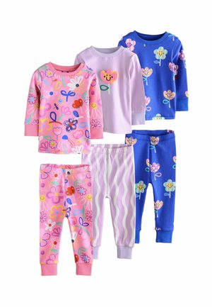 REGULAR FIT -3 PACK  SET - Pyžamová súprava - pink   lilac floral