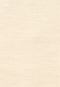 Tessuto testurizzato in beige neutro, con un motivo a griglia e un aspetto morbido e intrecciato. Texture liscia con sottili variazioni di colore.