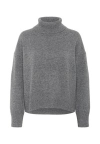 Unselected, medium grey melange