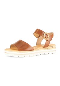 Gabor Comfort Sandaalit nilkkaremmillä - camel kork