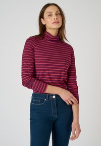 Damart SOUS MAILLE ROULÉ - Maglietta a manica lunga - violet rayé