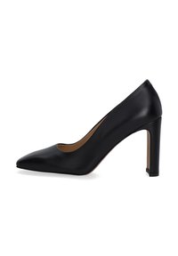 Højhælede pumps - black