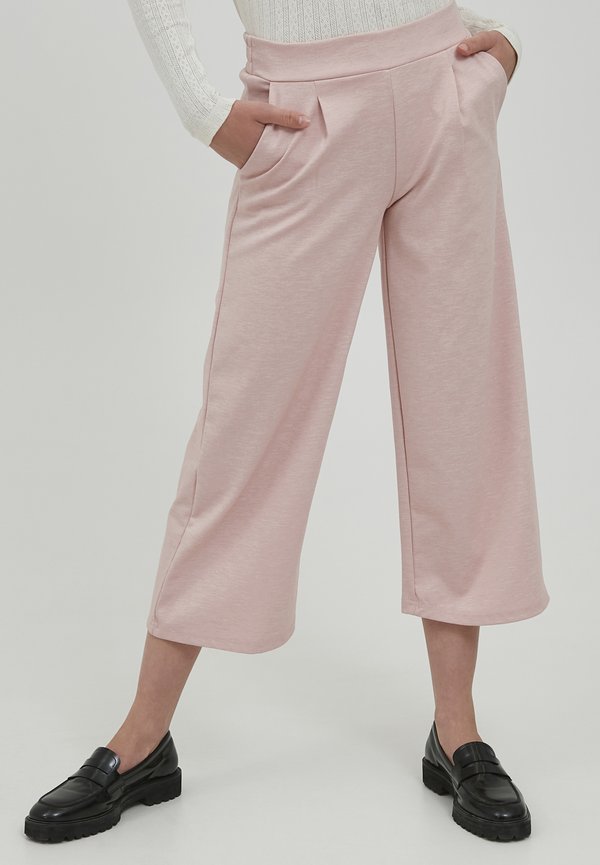 KATE SUS WIDE - Trousers - rose smoke