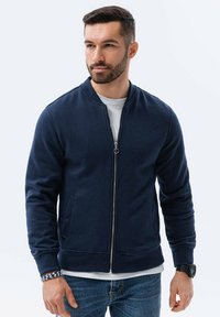 Ombre WITH LONG SLEEVES - Sudadera con cremallera - blue