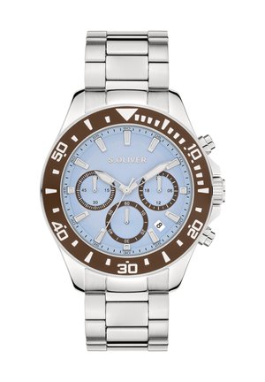 ARMBANDUHR - Kronograf - silber