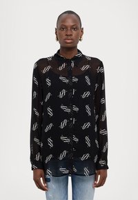 Armani Exchange CAMICIA - Camicetta - black