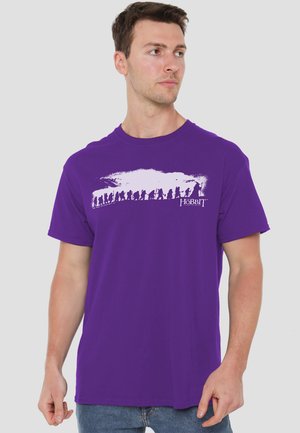 Cotton Soul, THE HOBBIT THE COMPANY - Print T-shirt - purple