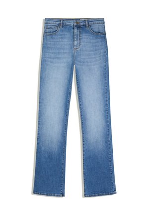 Bershka, FLARED - JEANS - Jean flare - blue
