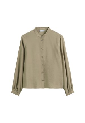 Marc O'Polo DENIM A-SHAPE  - Hemdbluse - dusky green