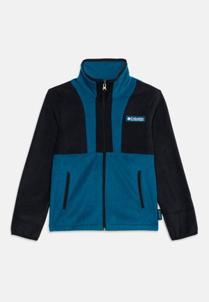 Columbia, BACK BOWL FULL ZIP UNISEX - Flísová bunda - black/phoenix blue