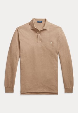 LONG SLEEVE POLO SHIRT - Polokošeľa - grey cloud heather