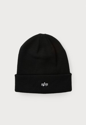 LOGO BEANIE UNISEX - Čepice - black