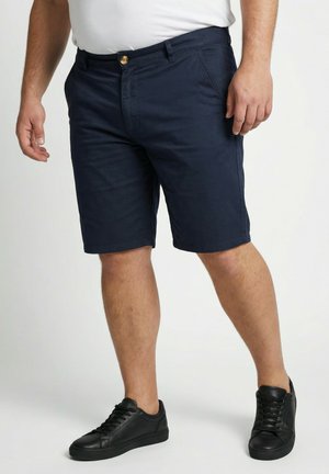 Men Plus, CHINO-BERMUDA, STRAIGHT FIT, BIS 72 - Shorts - navy blue
