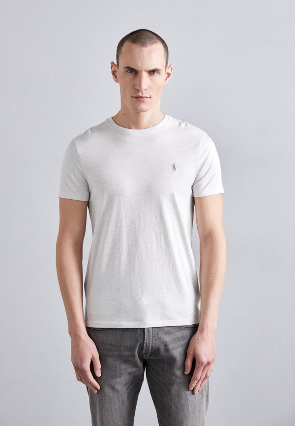 CUSTOM SLIM FIT JERSEY CREWNECK T-SHIRT - Basic T-shirt - soho heather