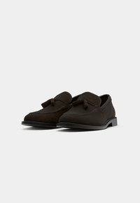 GANT LOZHAM - Čevlji brez vezalk - dark brown