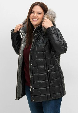 Sheego, Winter coat - schwarz