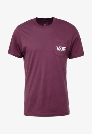 Vans, T-shirt imprimé - bordeaux