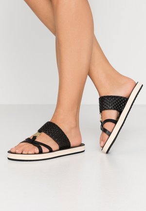 GANT FLATVILLE - Pantolette flach - black