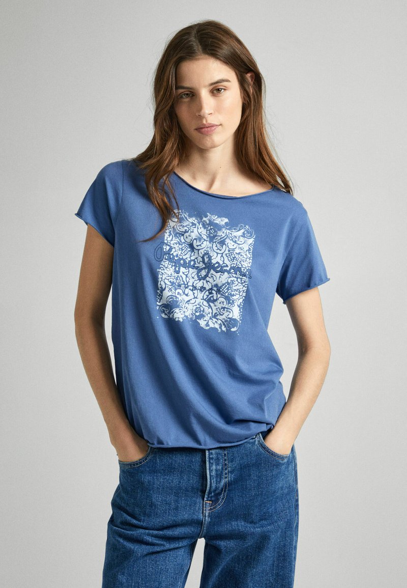 Pepe Jeans Eve – Maglione Donna Con Scollo A V Rilassato, Strisce E Maglia In Materiale Riciclato