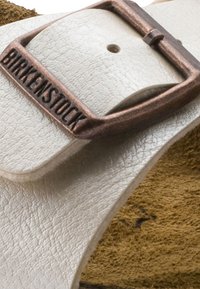 Birkenstock MADRID BF REGULAR - Sandalen - graceful pearl white