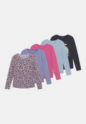 NKFNAYA 5 PACK - Long sleeved top - dark sapphire