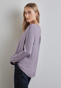 Street One BASIC IN UNIFARBE - Blouse - lila