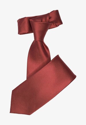 SEIDENFALTER KRAWATTE 6CM - Tie - rot