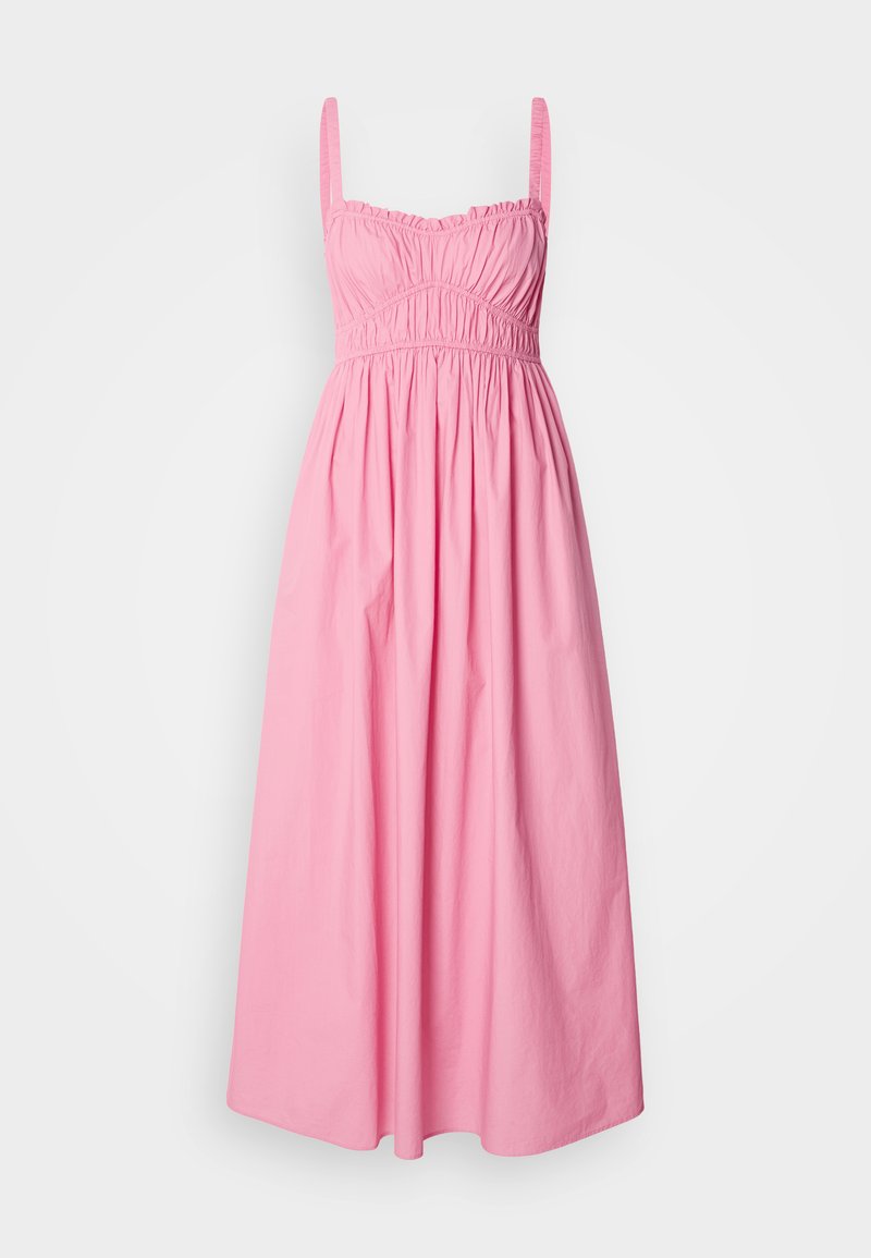 Boss Maxi-jurk donkerroze Boss Maxi-jurk donkerroze