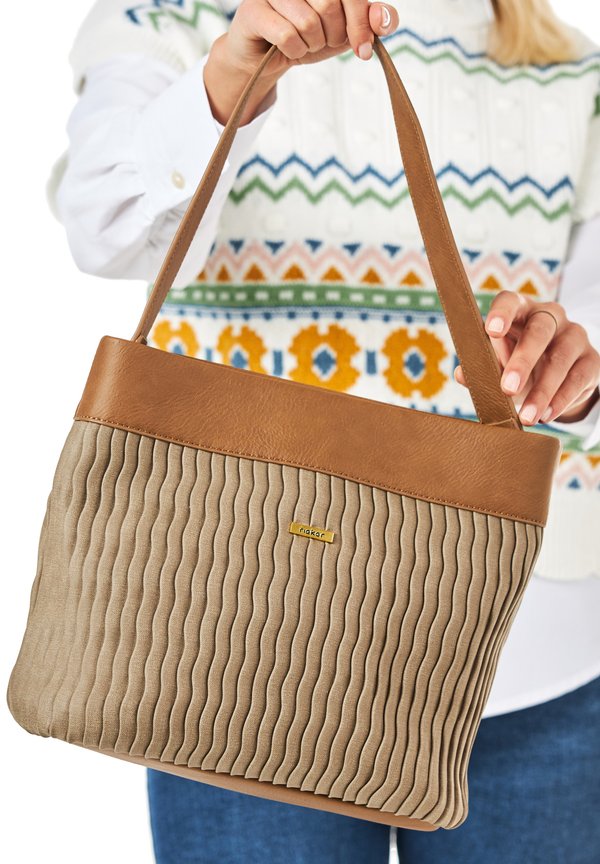 UMHÄNGE - Handtasche - sandbeige