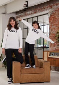Vans CLASSIC LS - Långärmad tröja - white/black