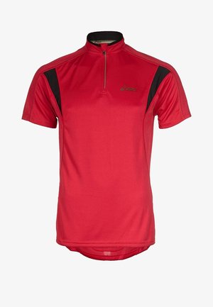 ASICS, Sports T-shirts - red