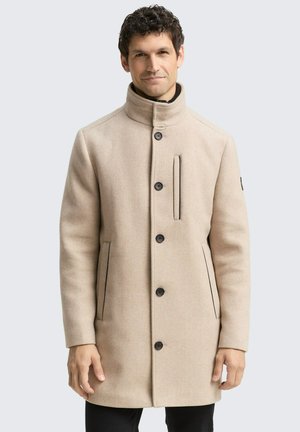 2-IN-1 MIT ABNEHMBARER - Klassischer Mantel - taupe wool twill