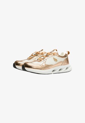 Gisada, GISADA RUNNER BICOLOR LOW SNEAKERS NEW YORK LOW 16001 SNEAKERS UNISEX - Sneakers basse - gold rosa white