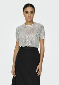 ONLY ONLBEAD  - Blouse - cloud dancer
