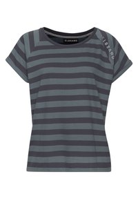 T-shirt print - petrol blau