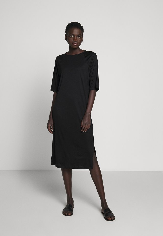 MIRA DRESS - Sukienka z dżerseju - black