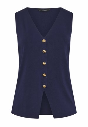 Evans, PLUS SIZE VESTS & CAMIS - Chaleco - navy