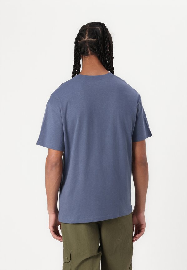 BLOOMY TEE UNISEX - Print T-shirt - vintage indigo4