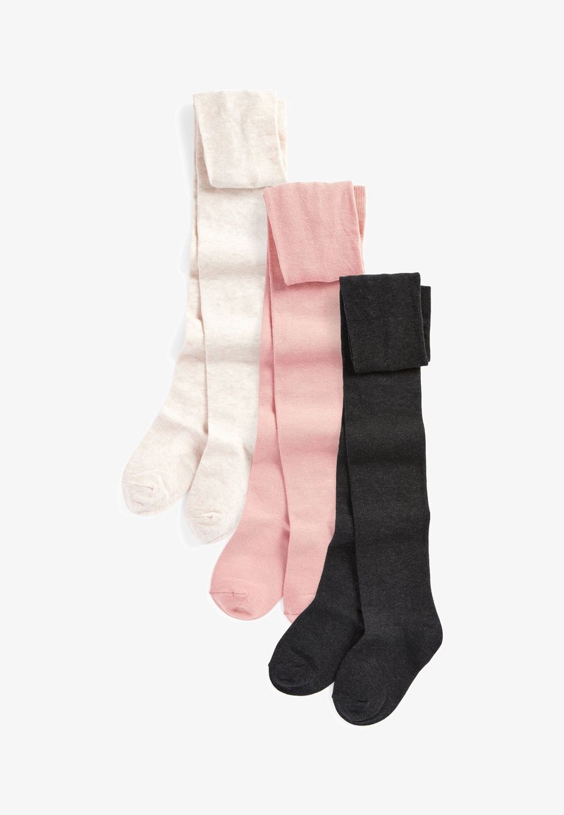 Next 3 PACK - Zeķbikses - pink grey cream