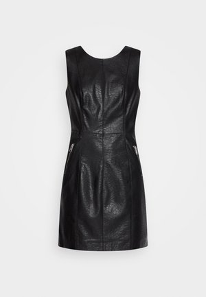 ONLY, ONLMIA BIKER DRESS  - Jurk - black