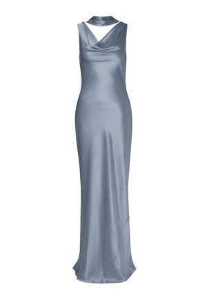 Malina, VIDA COWL NECK SCARF DRESS - Robe de cocktail - steel blue