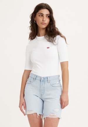 LUCA SLIM TEE - Tricou basic - white