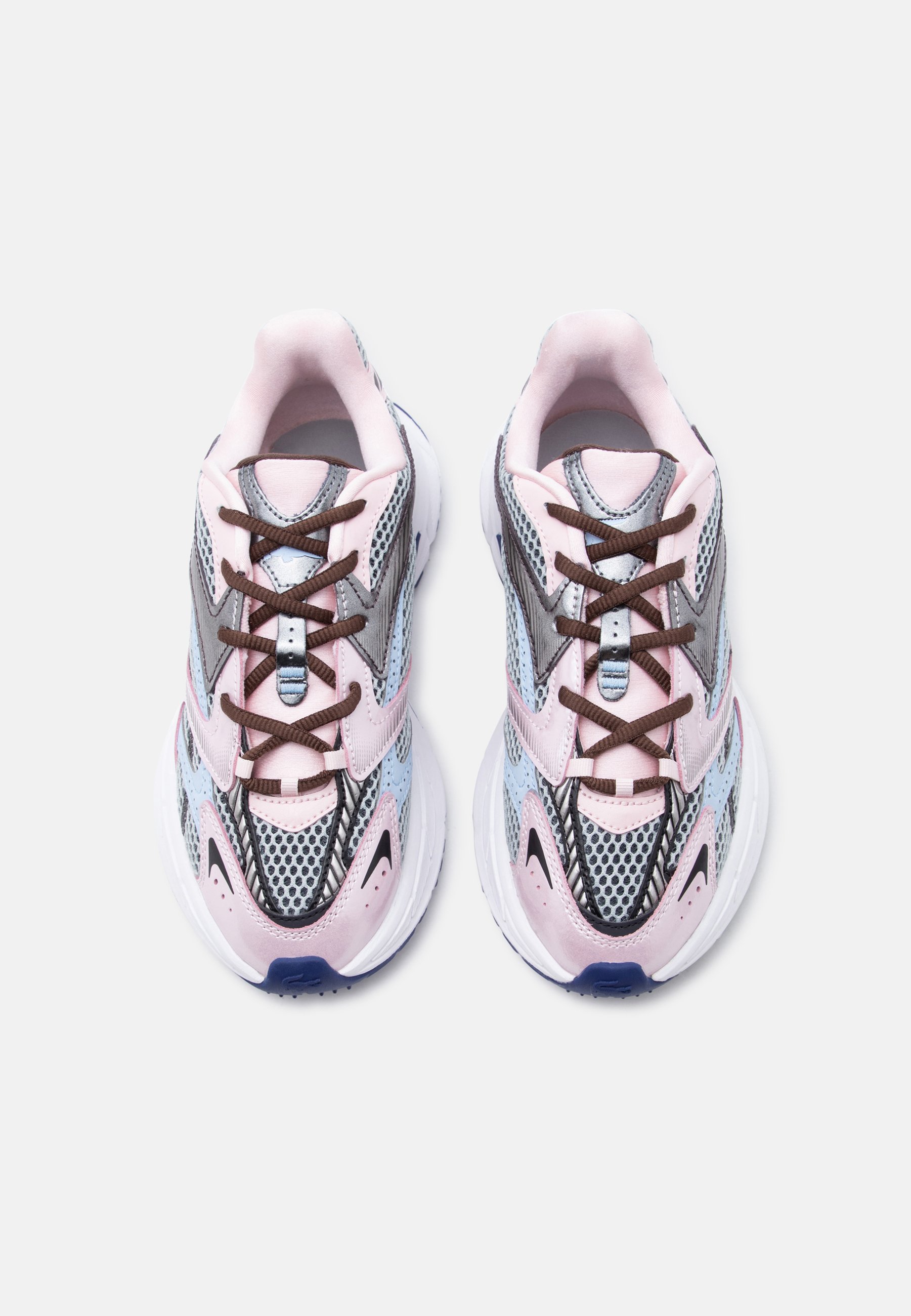 Lacoste L003 NEO SHOT 1265 - Sneakers low - light pink/off white