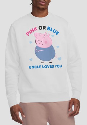 PEPPA PIG UNCLE LOVES YOU - Sweatshirt - white