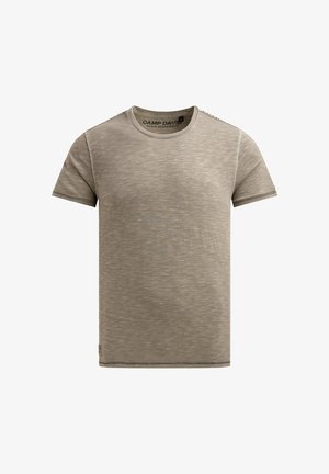 Camp David, CAMP DAVID T-SHIRT MIT TAPES UND RÜCKEN-PRINT - T-Shirt print - rock ridge