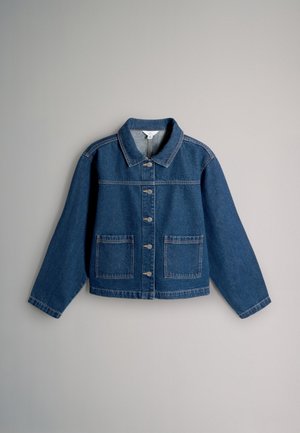 THE SET REGULAR FIT - 2 PACK SHACKETS. - Spijkerjas - black dark blue