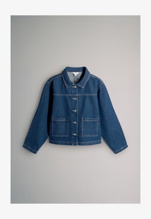 THE SET REGULAR FIT - 2 PACK SHACKETS. - Spijkerjas - black dark blue