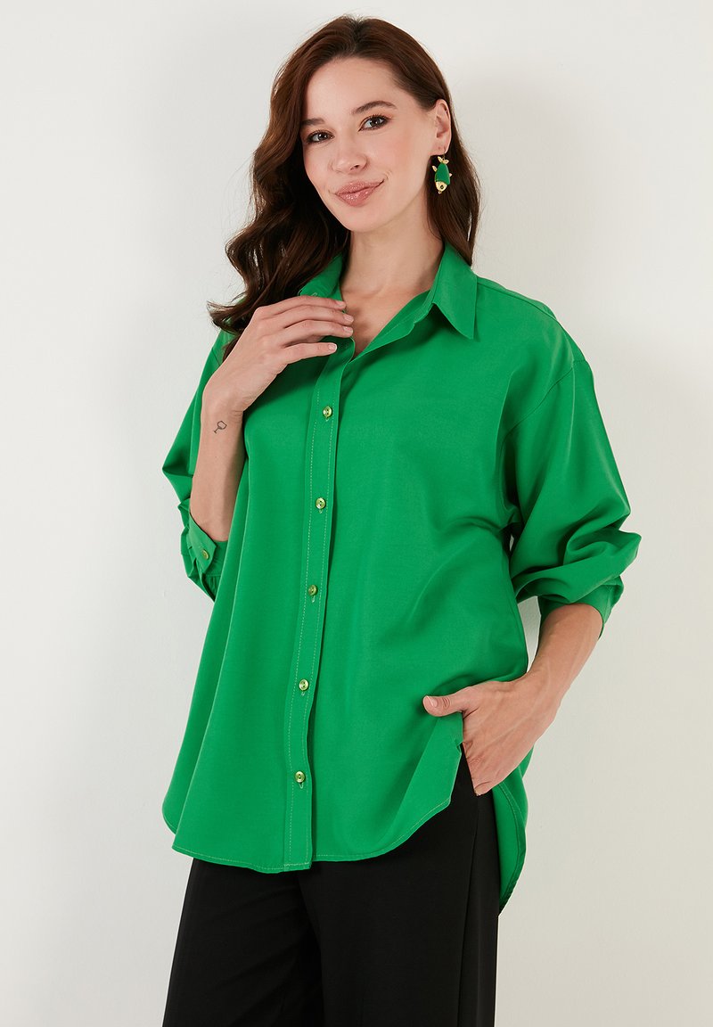 LELA LOOSE FIT - Bluza s gumbima - benetton