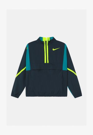 CROSSOVER - Veste de survêtement - deep ocean/aquamarine/volt